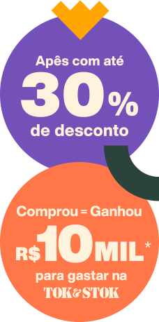 Apês com até 30% de desconto - R$ 10mil para gastar na Tok&Stok